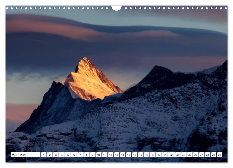 Schweiz - Eine Reise durch die idyllische Bergwelt (CALVENDO Wandkalender 2025)