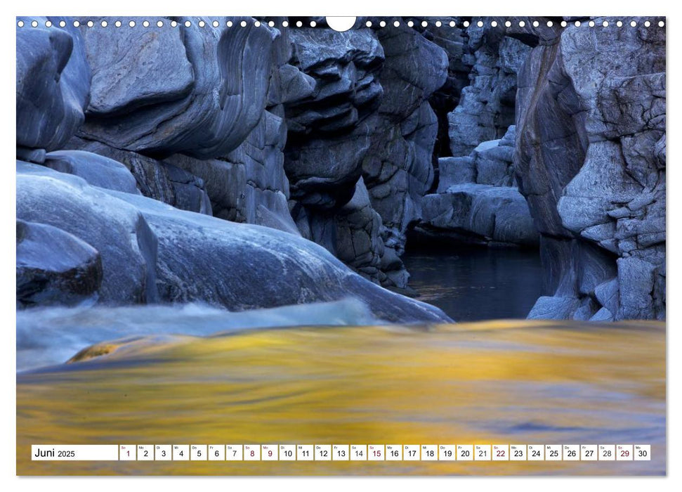 Schweiz - Eine Reise durch die idyllische Bergwelt (CALVENDO Wandkalender 2025)