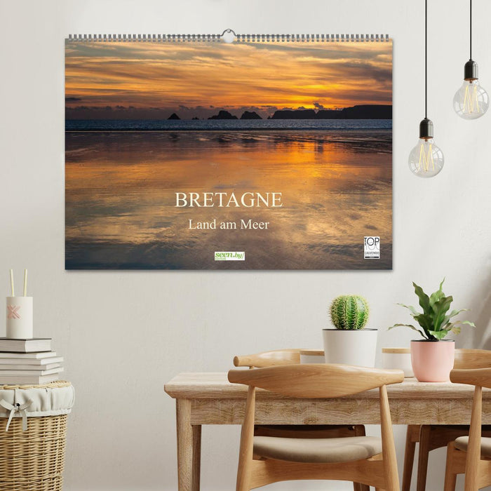 Bretagne - Land am Meer (CALVENDO Wandkalender 2025)