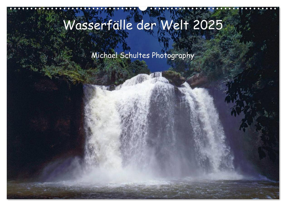 Wasserfälle der Welt 2025 (CALVENDO Wandkalender 2025)