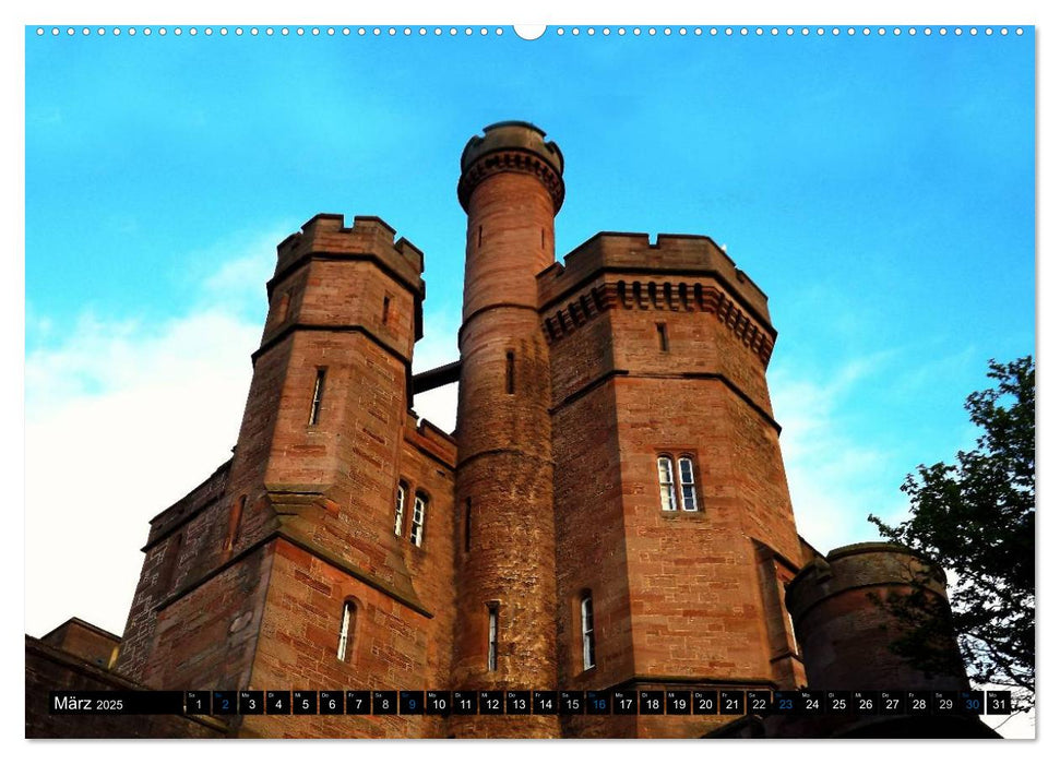 Schottlands Burgen und Ruinen (CALVENDO Premium Wandkalender 2025)