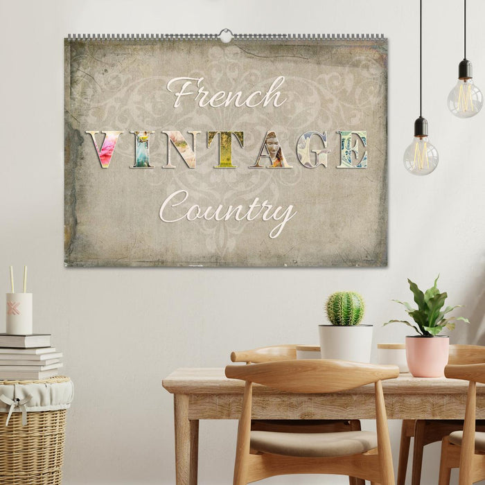 French Vintage Country (CALVENDO Wandkalender 2025)