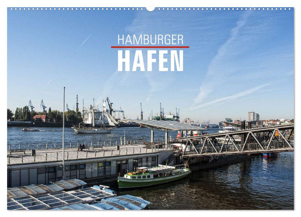 Hamburger Hafen (CALVENDO Wandkalender 2025)