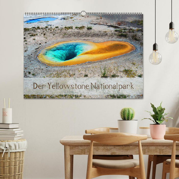 Der Yellowstone Nationalpark (CALVENDO Wandkalender 2025)