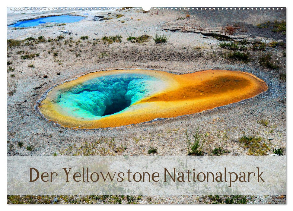 Der Yellowstone Nationalpark (CALVENDO Wandkalender 2025)