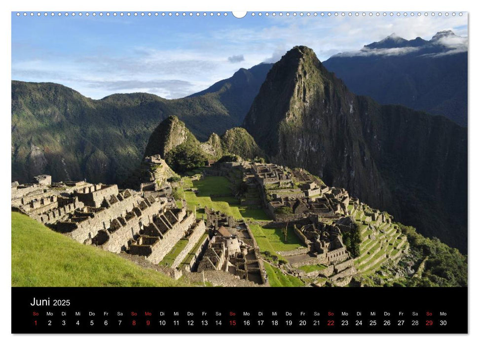 Machu Picchu - Exklusiv (CALVENDO Wandkalender 2025)