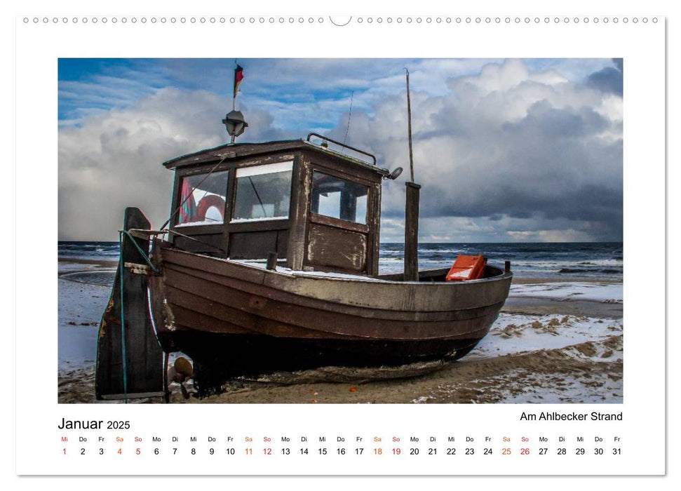 Bezauberndes Usedom (CALVENDO Premium Wandkalender 2025)