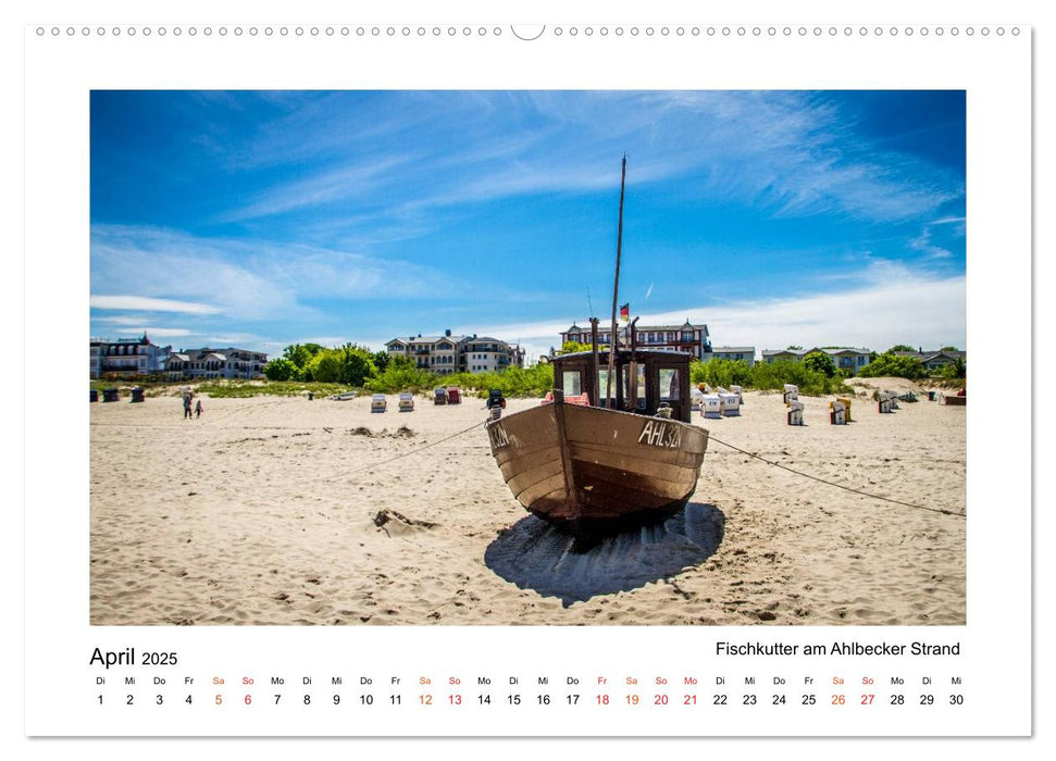 Bezauberndes Usedom (CALVENDO Premium Wandkalender 2025)