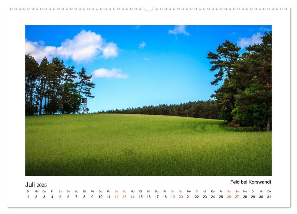 Bezauberndes Usedom (CALVENDO Premium Wandkalender 2025)