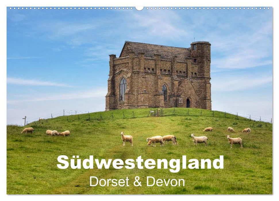 Südwestengland - Dorset & Devon (CALVENDO Wandkalender 2025)