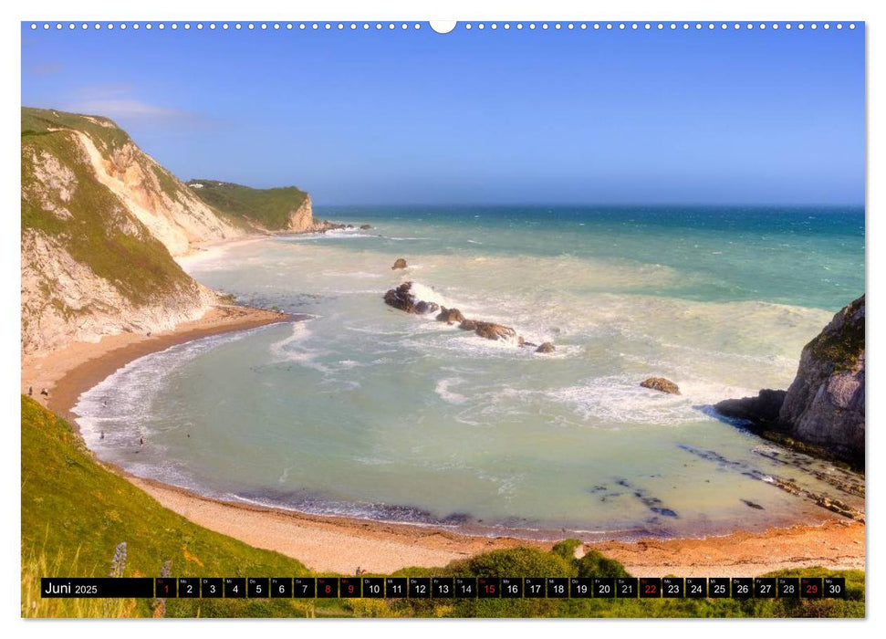 Südwestengland - Dorset & Devon (CALVENDO Wandkalender 2025)