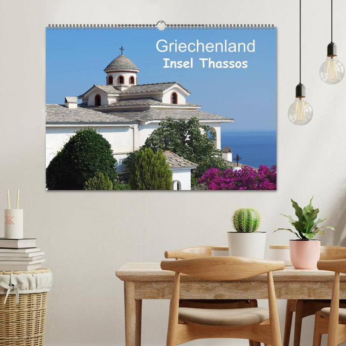 Griechenland - Insel Thassos (CALVENDO Wandkalender 2025)