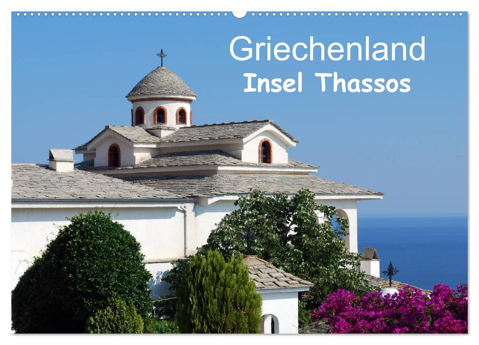 Griechenland - Insel Thassos (CALVENDO Wandkalender 2025)