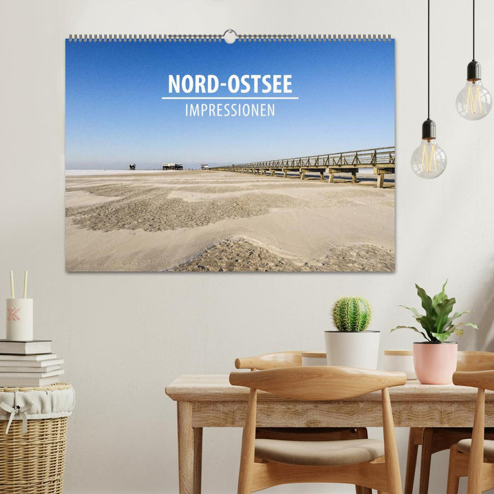 Nord-Ostsee Impressionen (CALVENDO Wandkalender 2025)