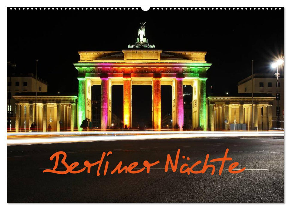 Berliner Nächte (CALVENDO Wandkalender 2025)