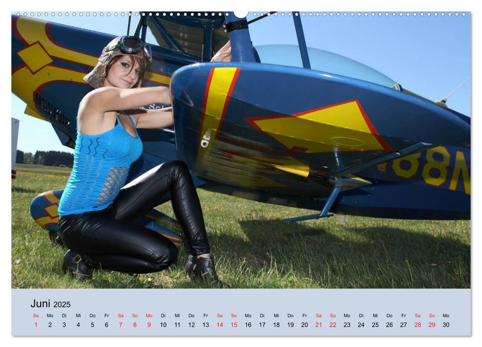 Aircraft Girls 2025 (CALVENDO Premium Wandkalender 2025)