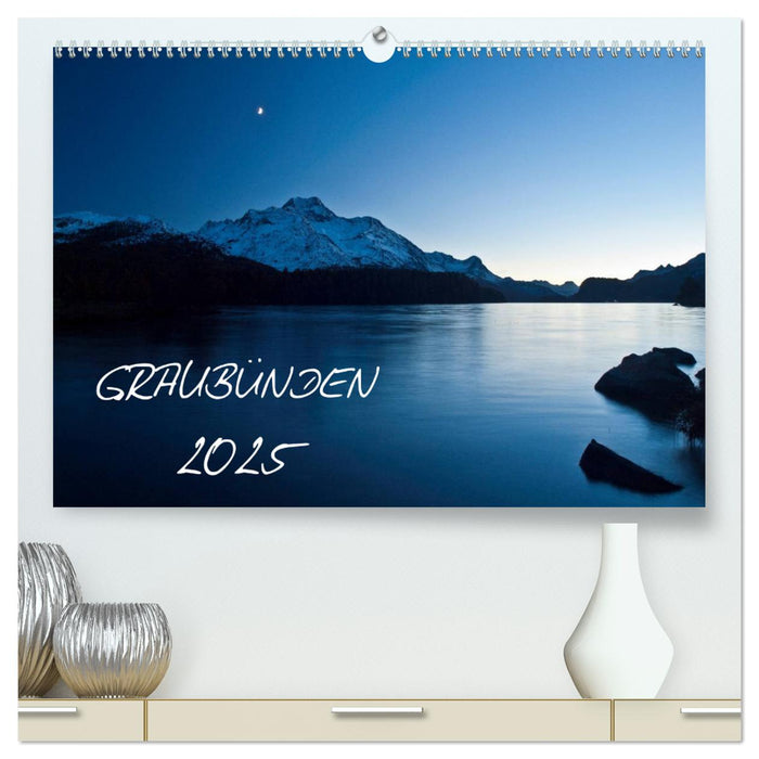 Graubünden - Die schönsten Bilder (CALVENDO Premium Wandkalender 2025)