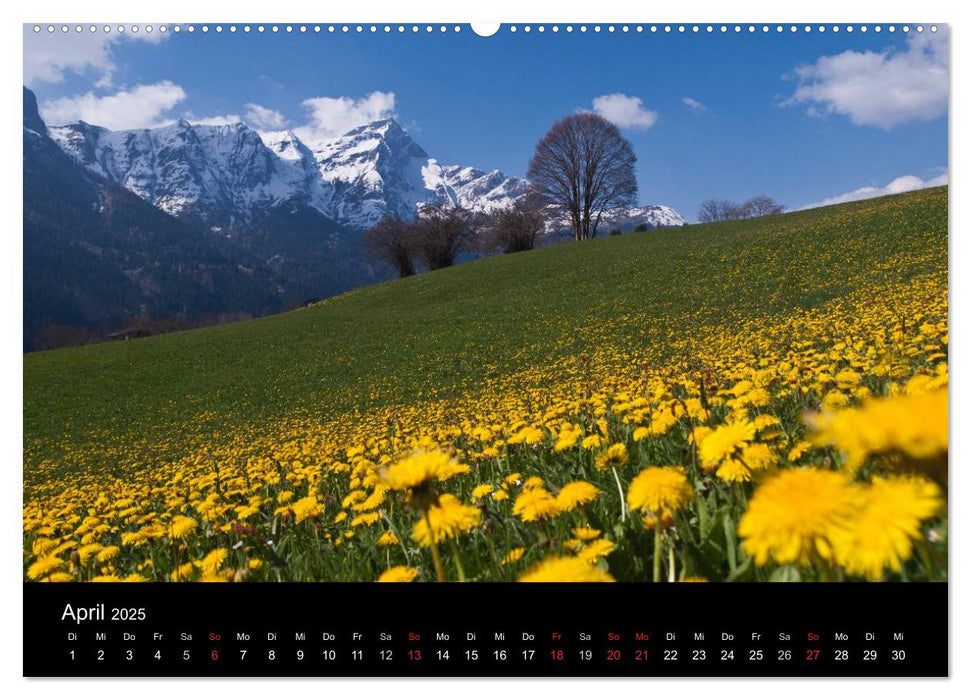 Graubünden - Die schönsten Bilder (CALVENDO Premium Wandkalender 2025)