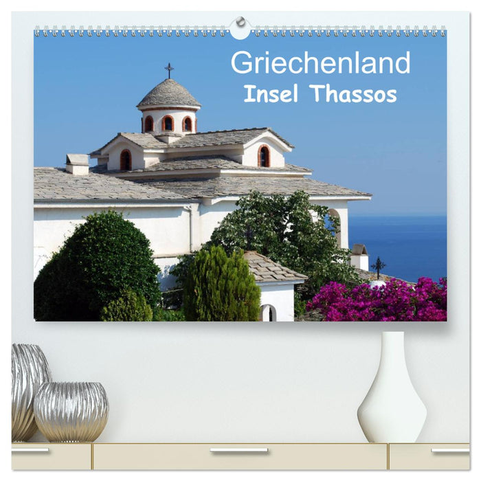 Griechenland - Insel Thassos (CALVENDO Premium Wandkalender 2025)