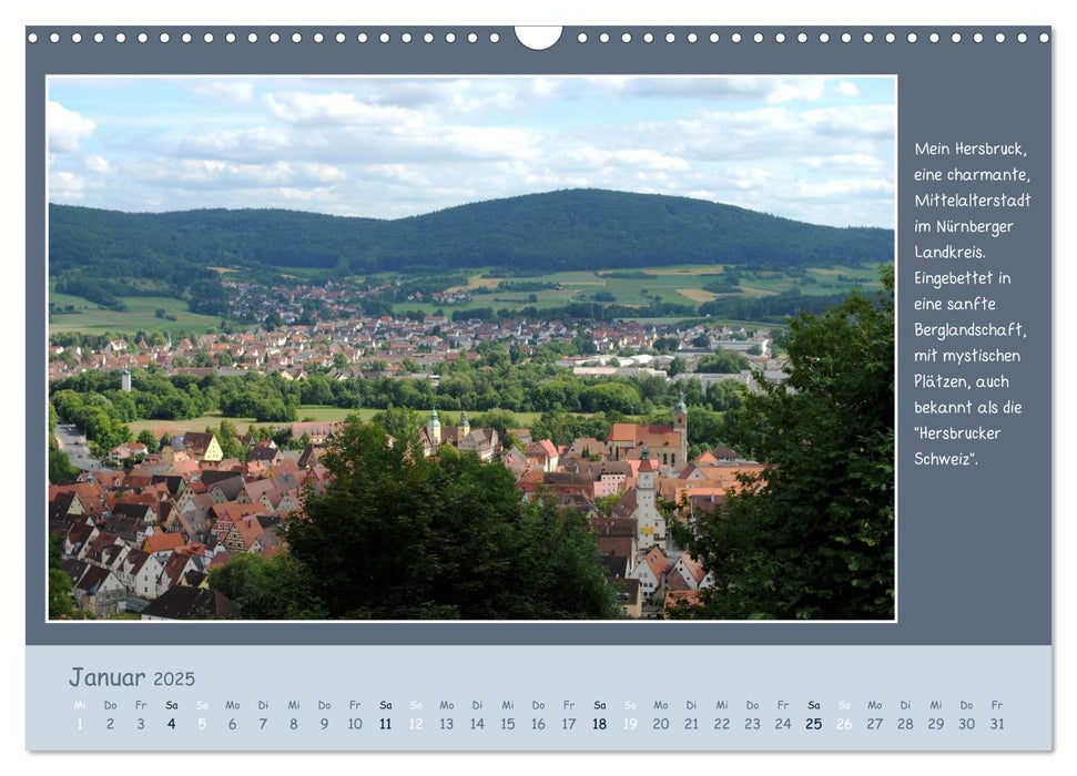 Mein Hersbruck (CALVENDO Wandkalender 2025)