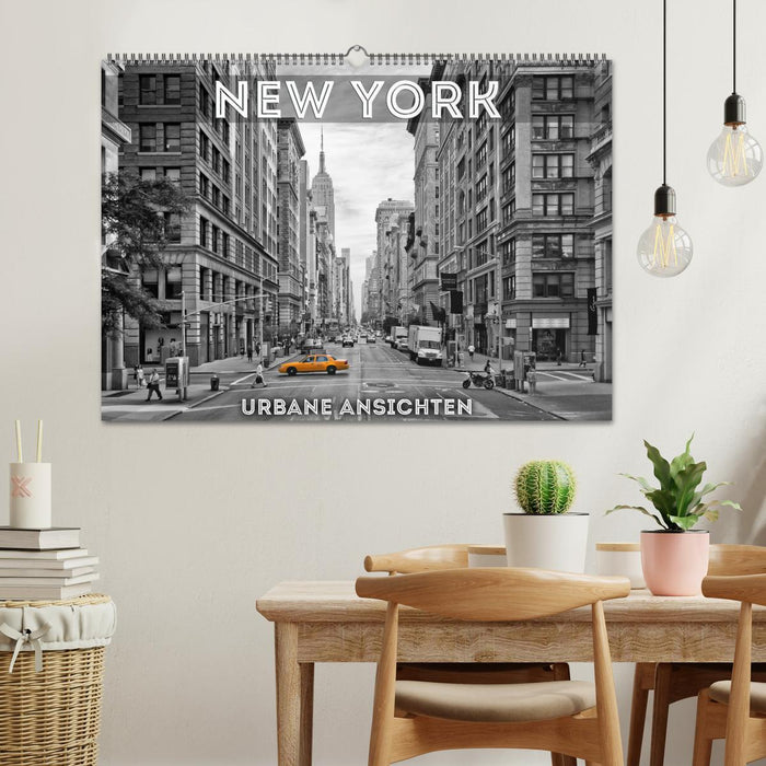 NEW YORK Urbane Ansichten (CALVENDO Wandkalender 2025)