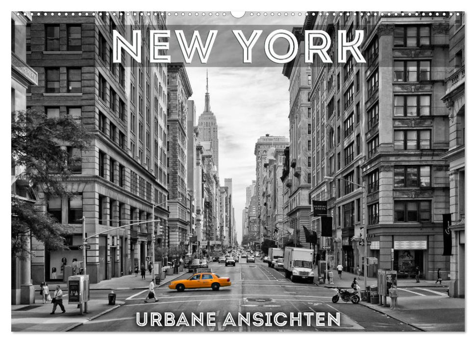 NEW YORK Urbane Ansichten (CALVENDO Wandkalender 2025)