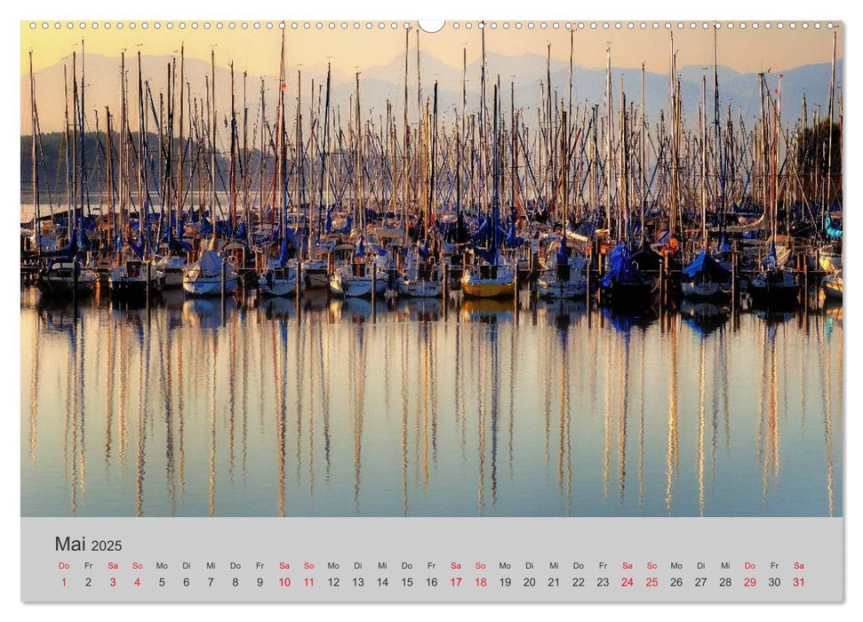 Chiemsee - Bayerisches Meer (CALVENDO Premium Wandkalender 2025)