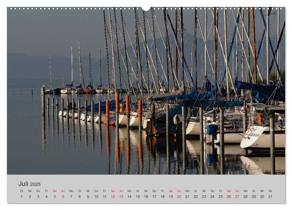 Chiemsee - Bayerisches Meer (CALVENDO Premium Wandkalender 2025)