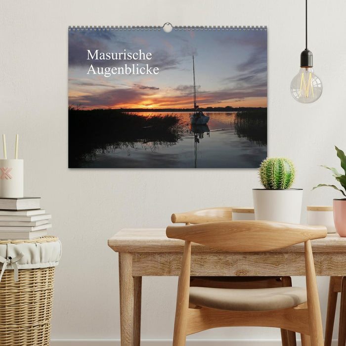 Masurische Augenblicke (CALVENDO Wandkalender 2025)