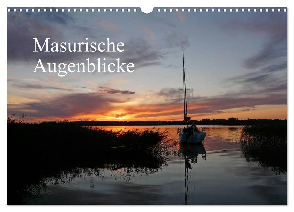 Masurische Augenblicke (CALVENDO Wandkalender 2025)