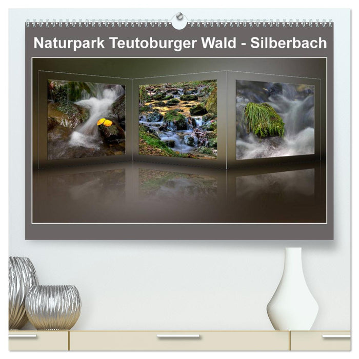 Naturpark Teutoburger Wald - Silberbach (CALVENDO Premium Wandkalender 2025)