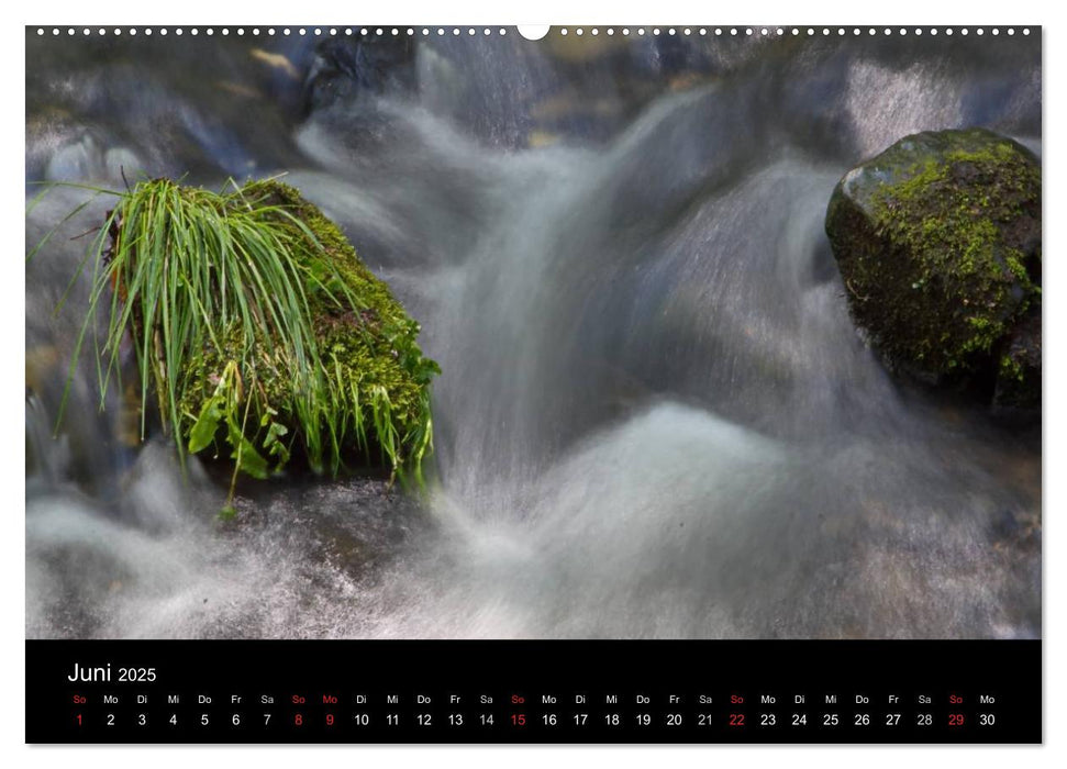 Naturpark Teutoburger Wald - Silberbach (CALVENDO Premium Wandkalender 2025)