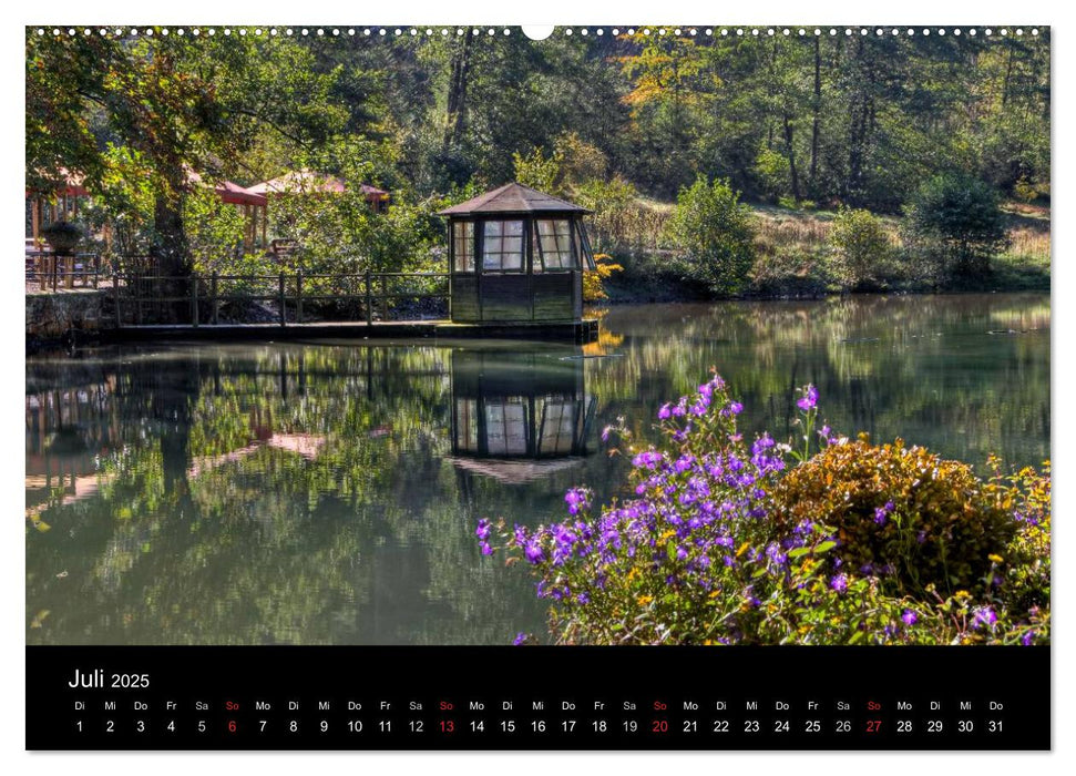 Naturpark Teutoburger Wald - Silberbach (CALVENDO Premium Wandkalender 2025)