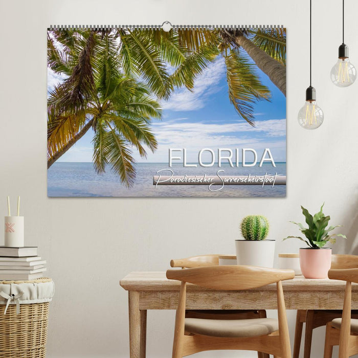 FLORIDA Paradiesischer Sonnenscheinstaat (CALVENDO Wandkalender 2025)