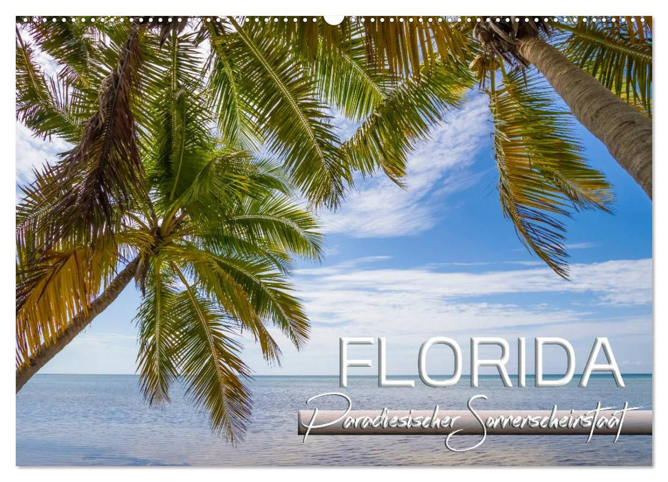 FLORIDA Paradiesischer Sonnenscheinstaat (CALVENDO Wandkalender 2025)