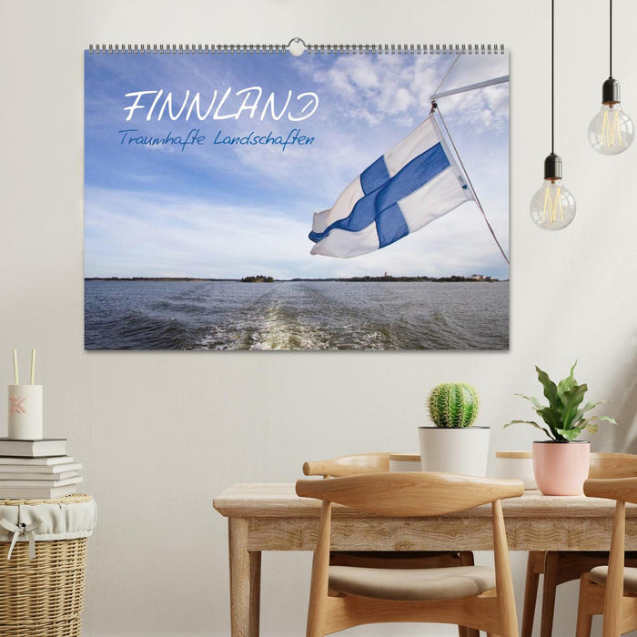 FINNLAND – Traumhafte Landschaften (CH - Version) (CALVENDO Wandkalender 2025)