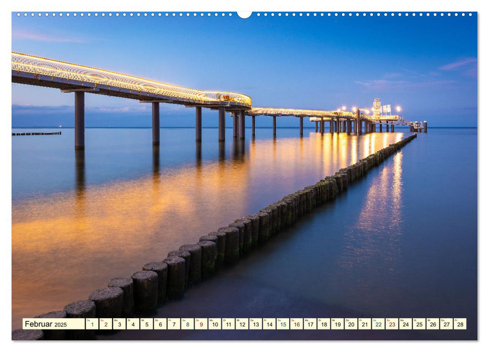 Usedom - Deutscher Inseltraum (CALVENDO Premium Wandkalender 2025)