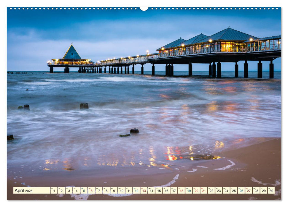 Usedom - Deutscher Inseltraum (CALVENDO Premium Wandkalender 2025)