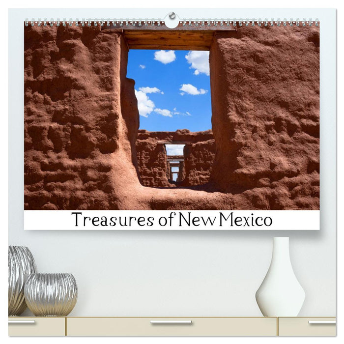 Treasures of New Mexico (CALVENDO Premium Wandkalender 2025)