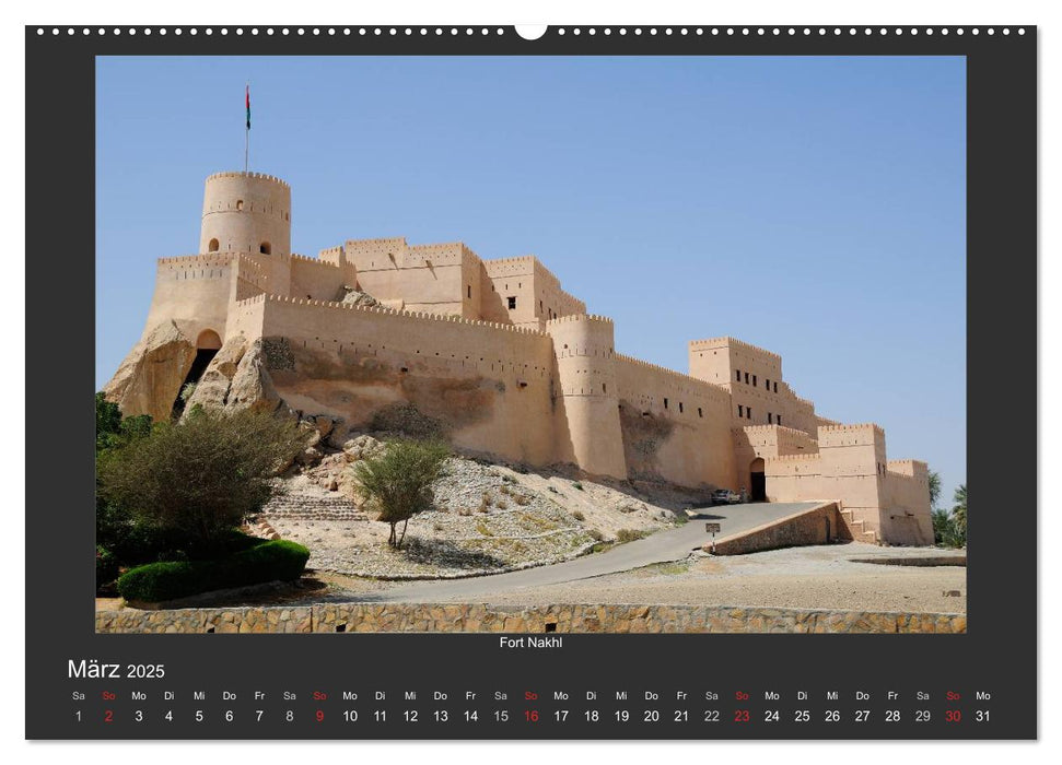 Zauber des Oman (CALVENDO Premium Wandkalender 2025)