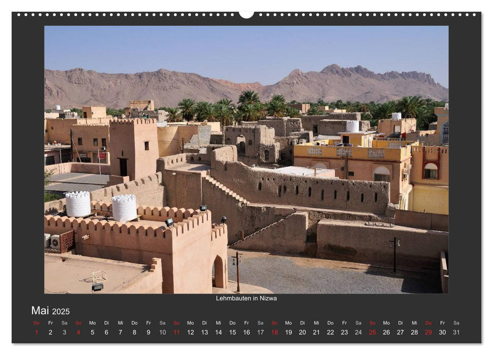 Zauber des Oman (CALVENDO Premium Wandkalender 2025)