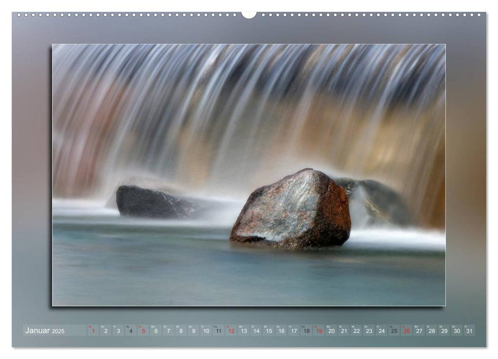 Steine, Felsen und Meer (CALVENDO Premium Wandkalender 2025)