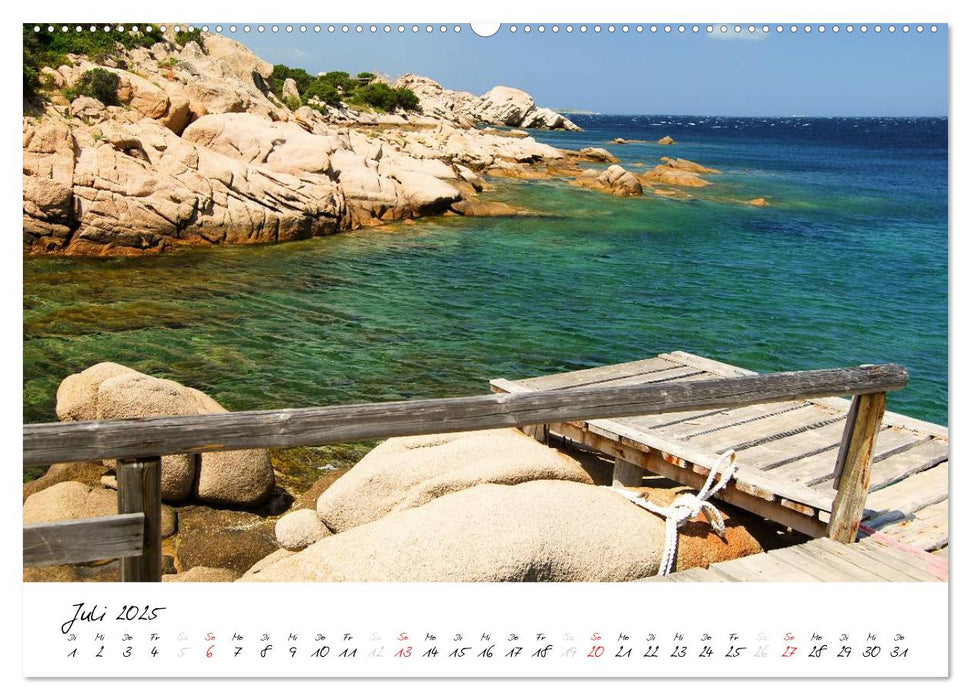 SMARAGDENSCHATZ - SARDINIEN (CALVENDO Premium Wandkalender 2025)