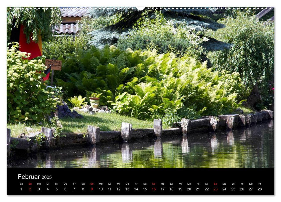 Geheimnisvoller Spreewald (CALVENDO Premium Wandkalender 2025)