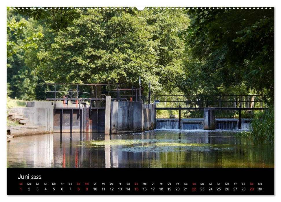 Geheimnisvoller Spreewald (CALVENDO Premium Wandkalender 2025)