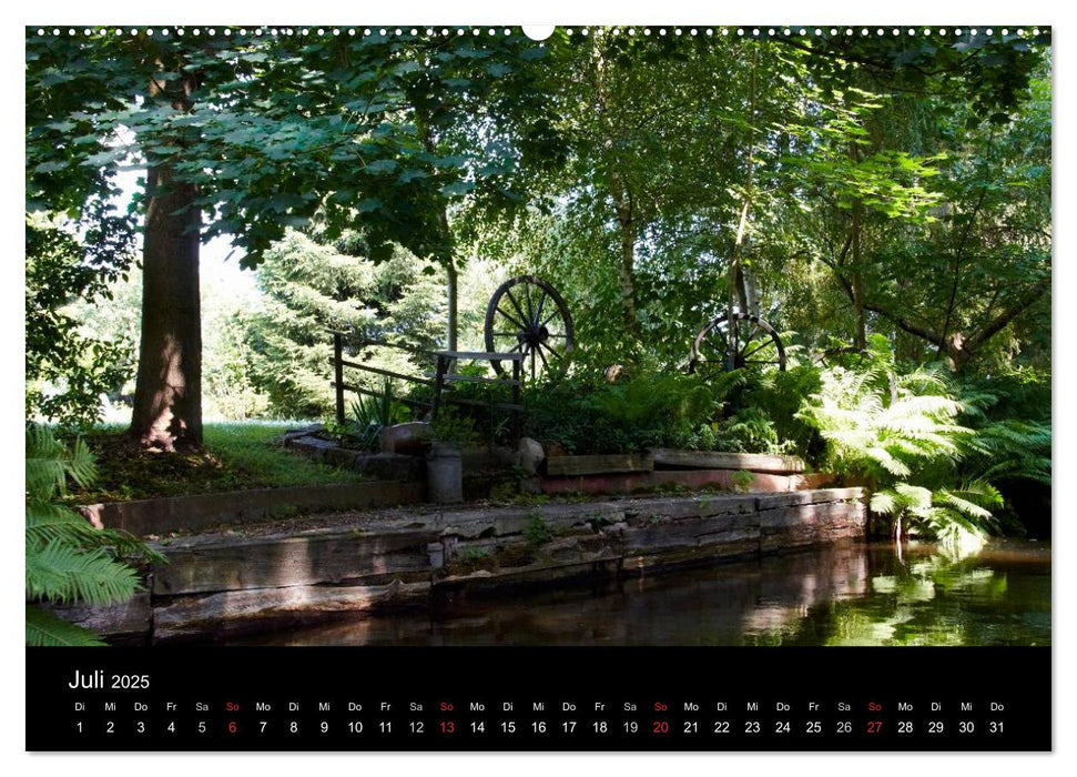 Geheimnisvoller Spreewald (CALVENDO Premium Wandkalender 2025)