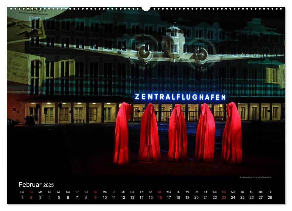 Die Wächter der Zeit in Berlin (CALVENDO Premium Wandkalender 2025)