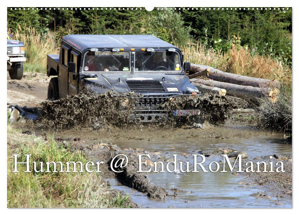 Hummer @ EnduRoMania (CALVENDO Wandkalender 2025)