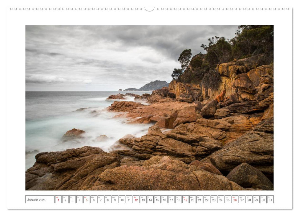 Tasmanien (CALVENDO Wandkalender 2025)