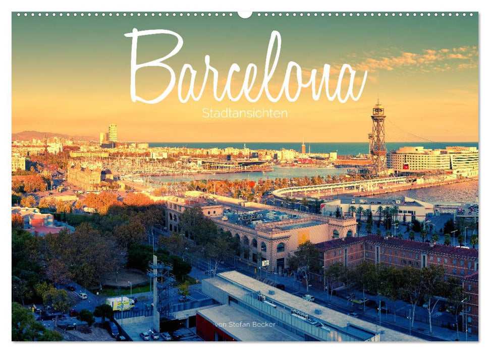 Barcelona - Stadtansichten (CALVENDO Wandkalender 2025)